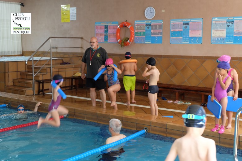 Piscina Club Esportiu Pantiquet, Mollet del Vallès, Barcelona, escuela de natación 2018