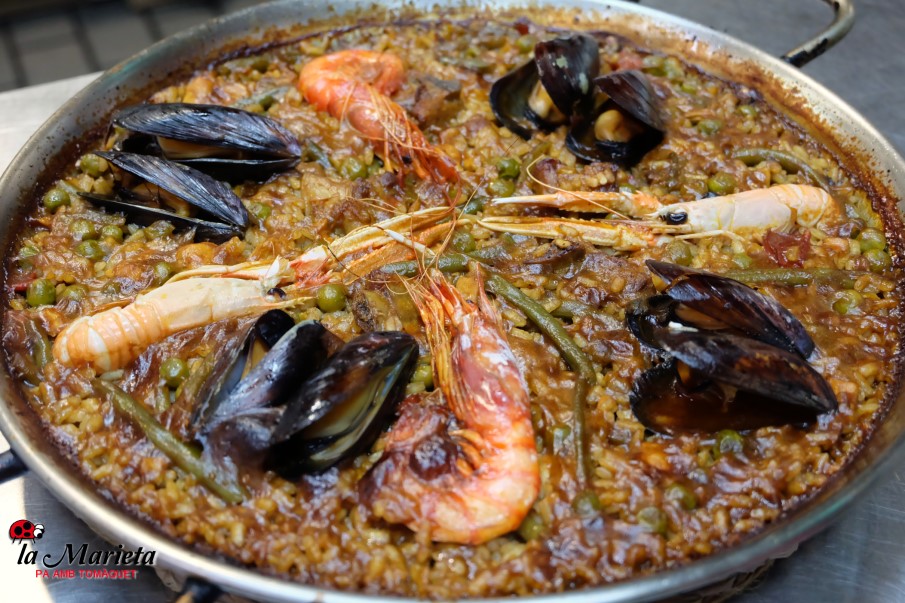 Restaurante La Marieta,Mollet del Valles, Barcelona, comer y cenar en Mollet, los mejores platos de arroz