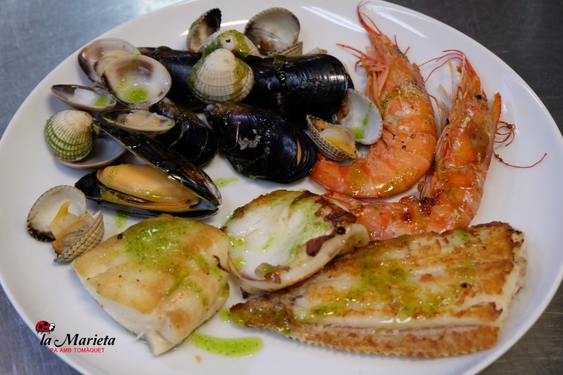 Restaurantes Mollet, Barcelona, cocina tradicional catalana La Marieta, menú diario y carta